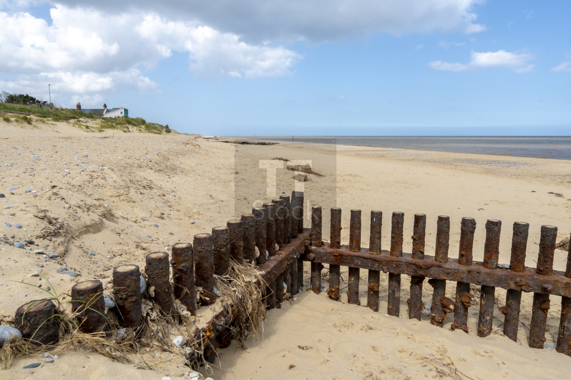 "Erosion defence barriers" stock image