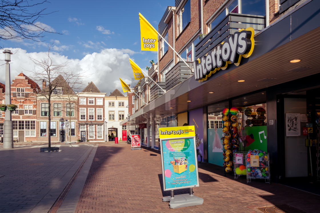 "Intertoys shop on the square" stock image