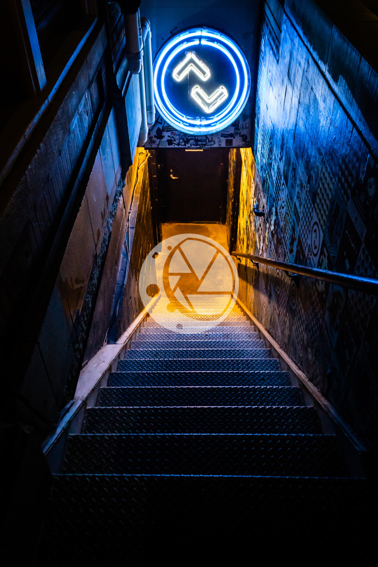 "Up/Down Stairs" by Zaakary Barnes - $9.14 "Up/Down Stairs" stock image