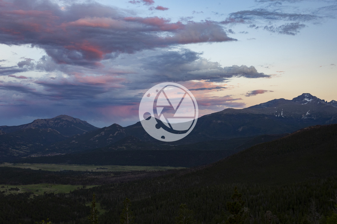 "RMNP Sunset" by Zaakary Barnes - $9.14 "RMNP Sunset" stock image