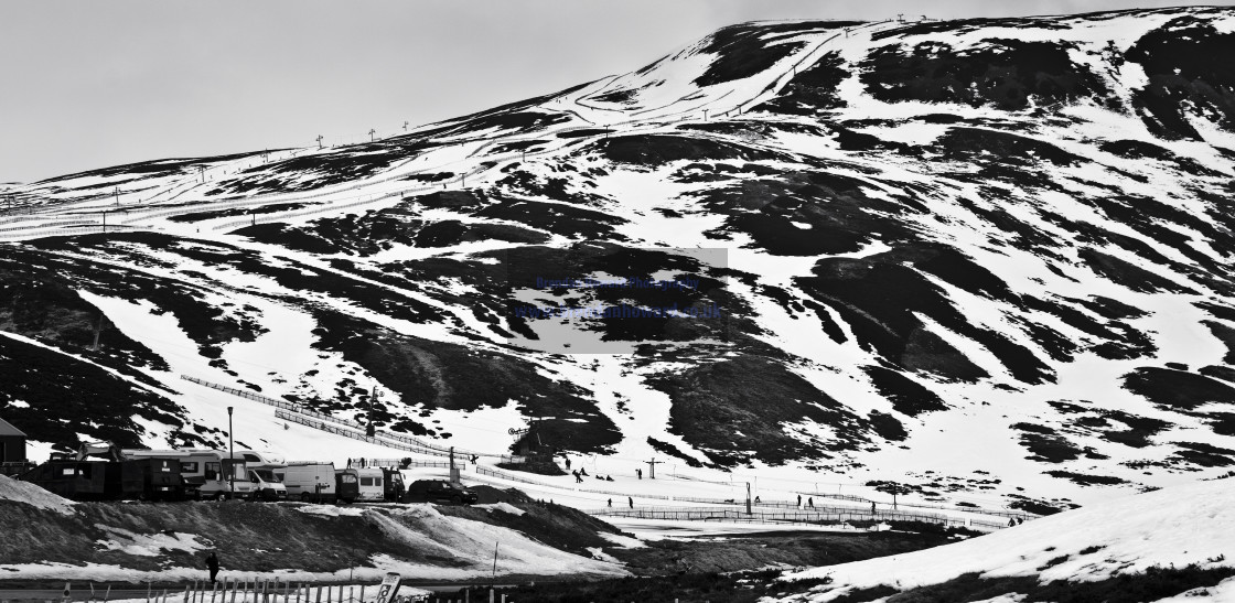 "Glenshee" stock image