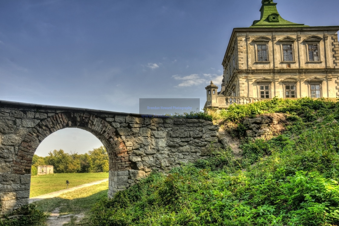 "Pidhirtsi Castle, Ukraine" stock image