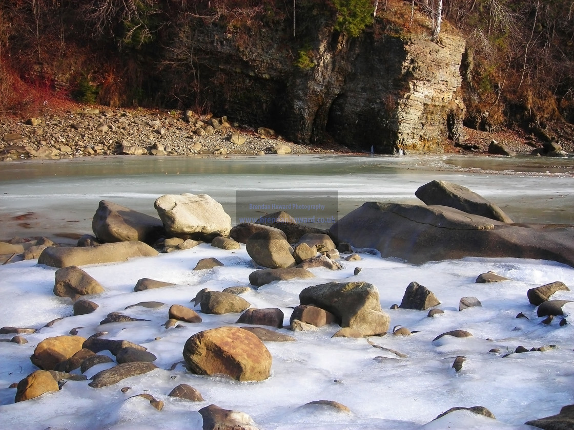 "River Prut, Ukrainian Carpathians" stock image