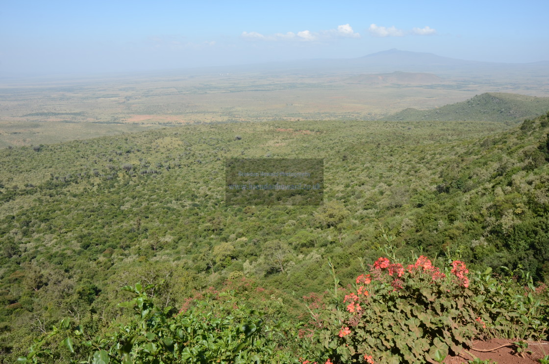 "Great Rift Valley, Kenya" stock image