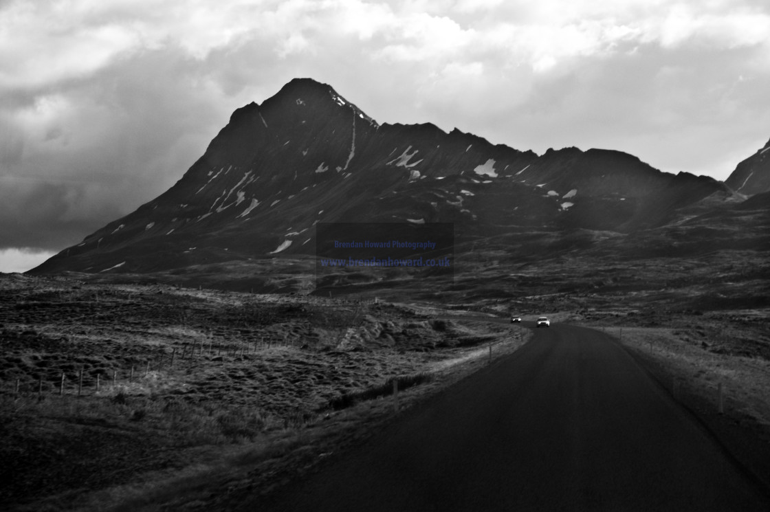 "Icelandic rural landscape" stock image