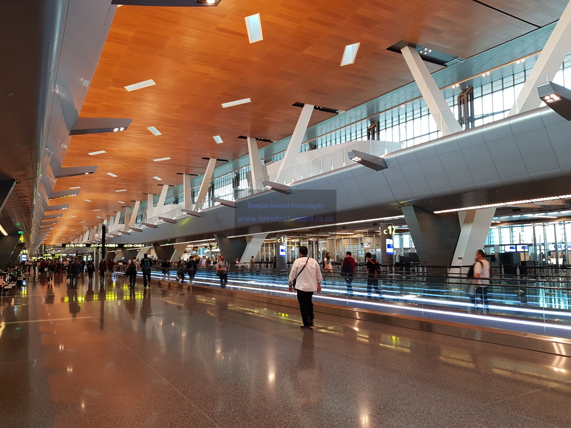 "Hamad International Airport" stock image