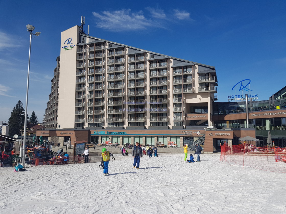 "Rila Hotel, Borovets, Bulgaria" stock image