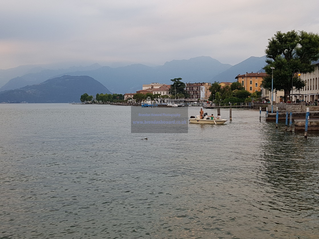 "Iseo, Lombardy, Italy" stock image