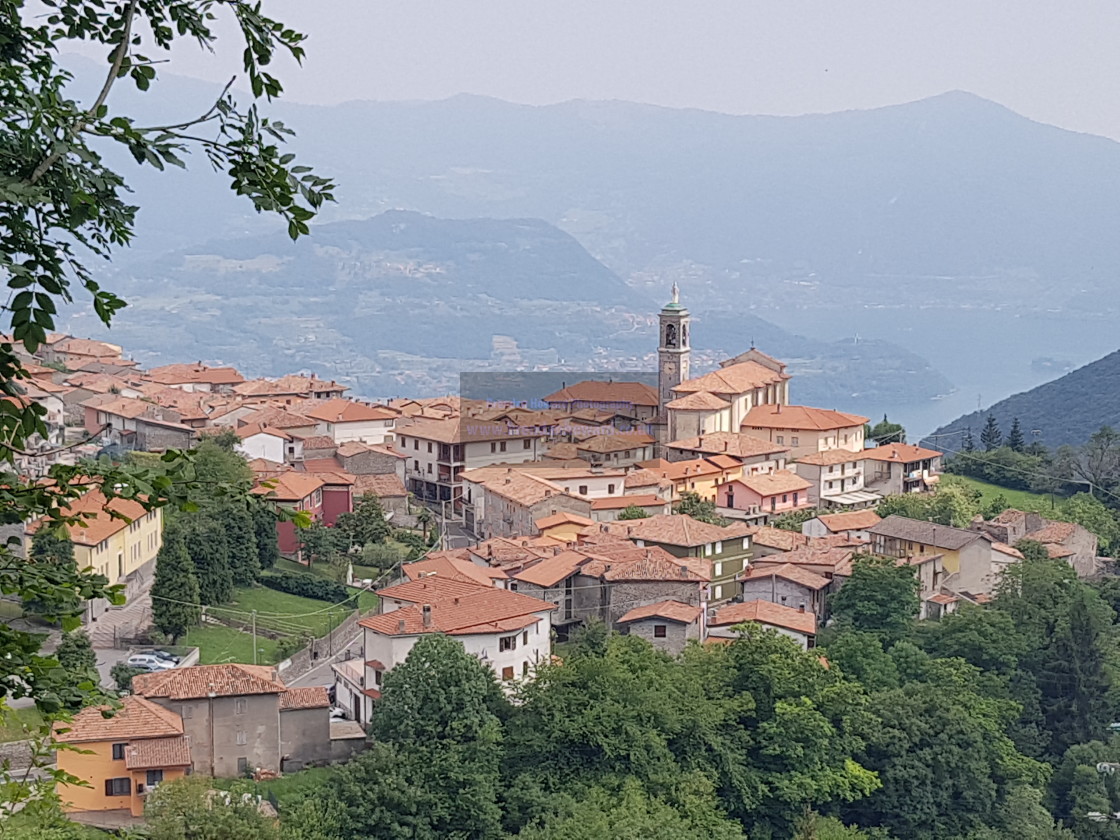 "Parzanica, Lombardy, Italy" stock image