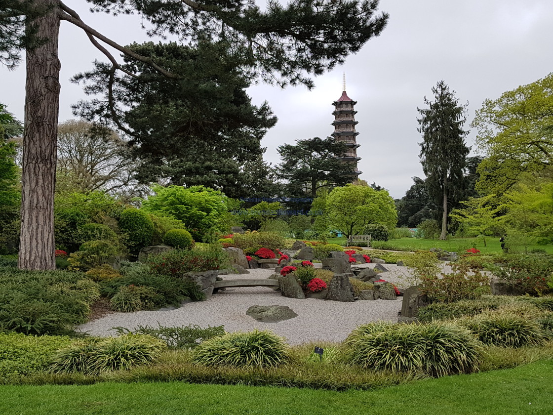 "Kew Gardens, England" stock image