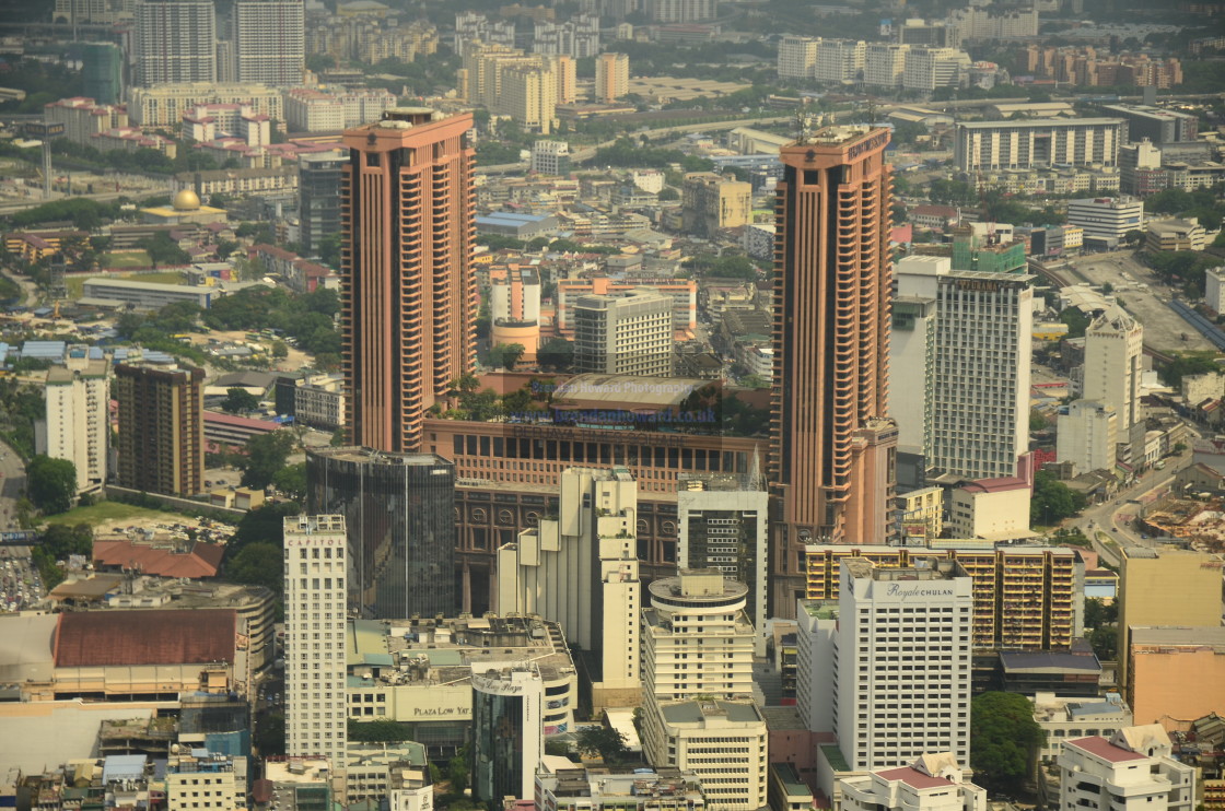 "Kuala Lumpur Skyline" stock image