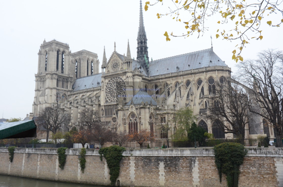 "Notre-Dame de Paris" stock image