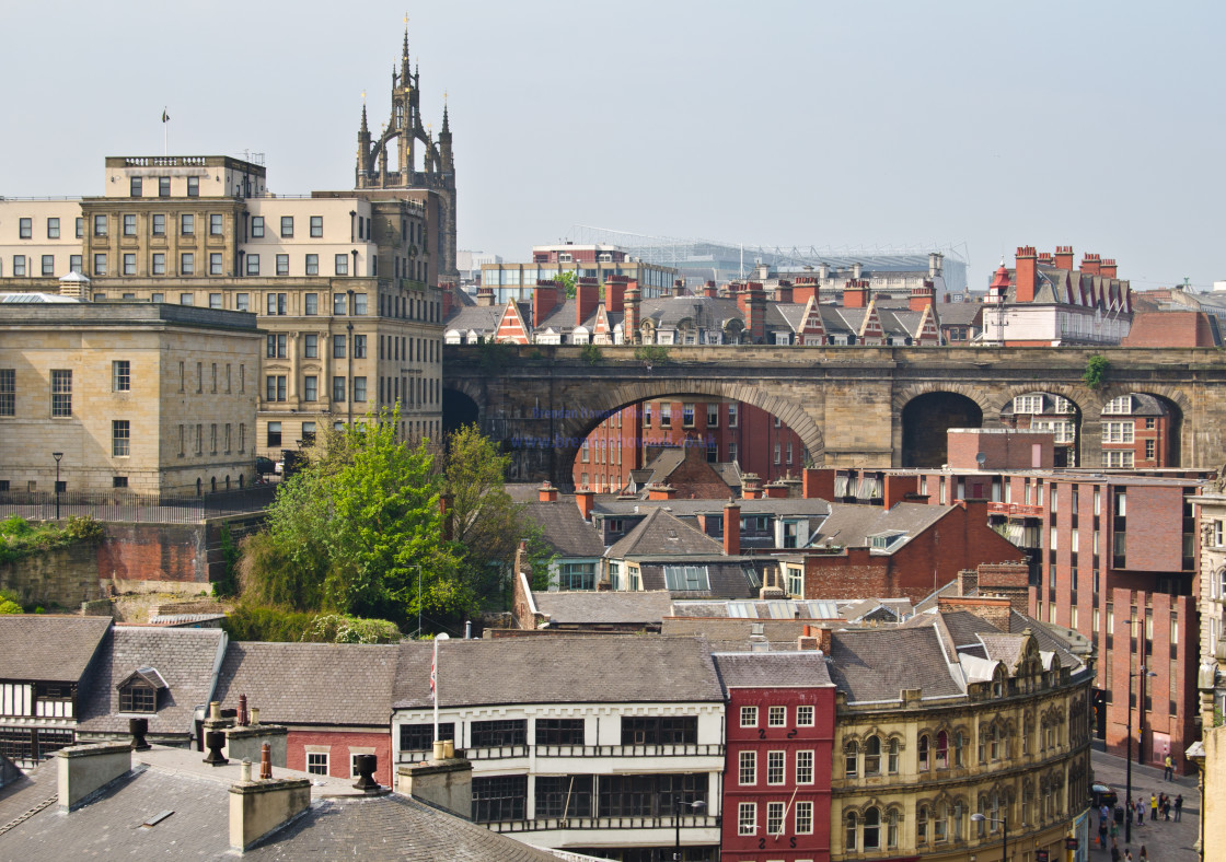 "Newcastle, England" stock image