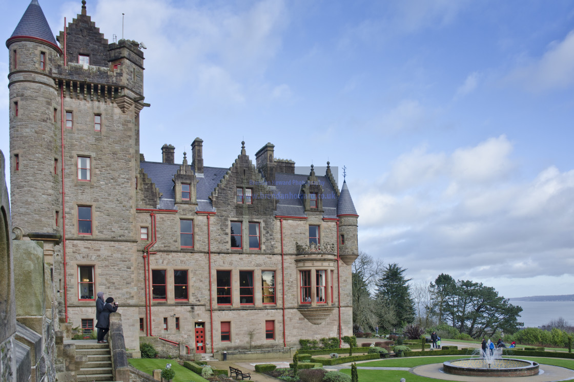 "Belfast Castle" stock image