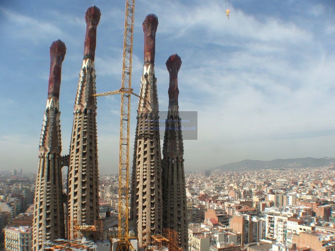 "La Sagrada Familia" stock image