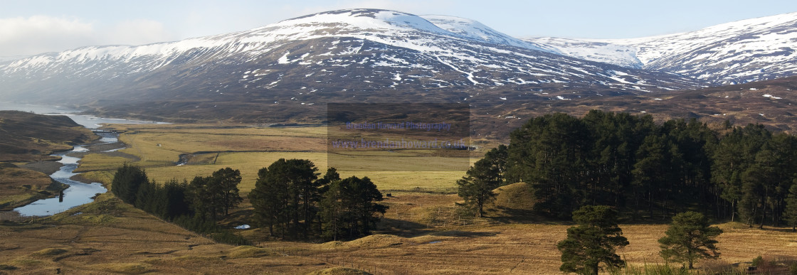 "Drumochter Pass View" stock image