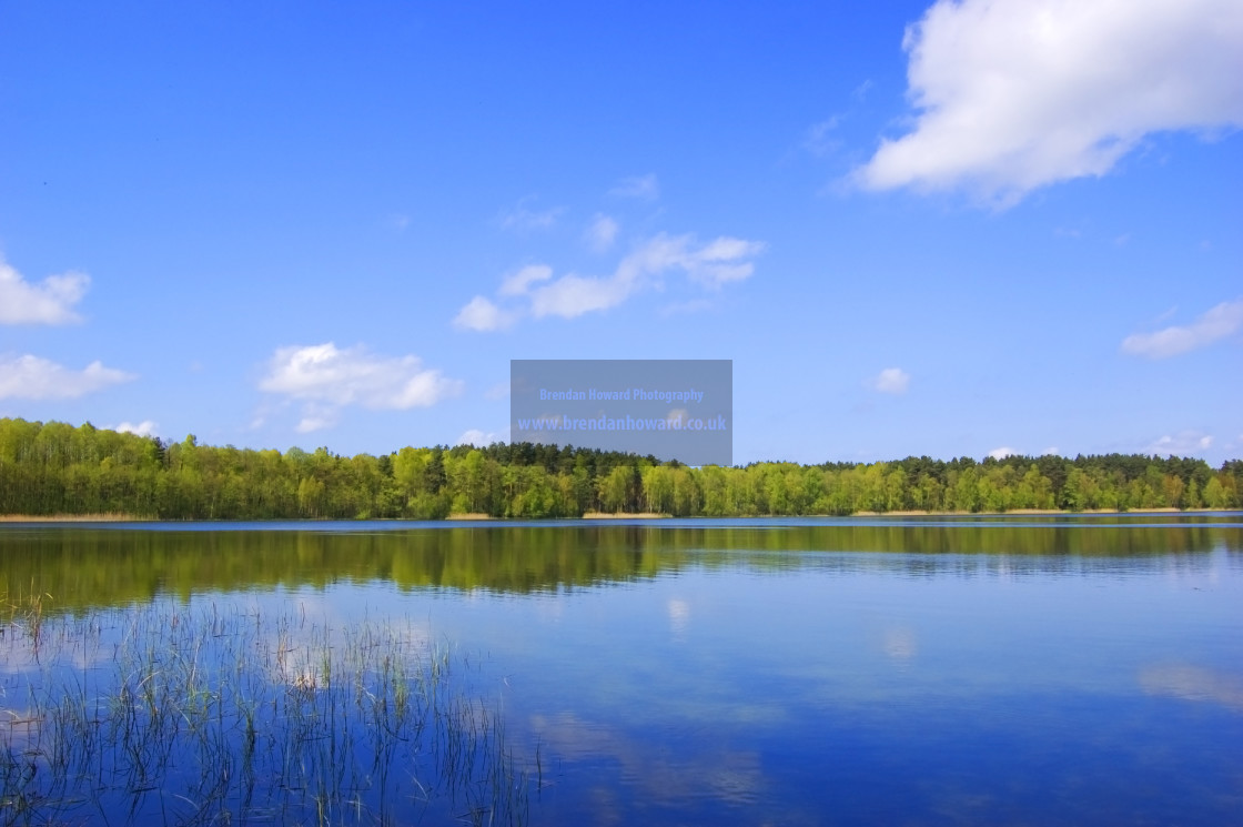 "Ukrainian Lake" stock image