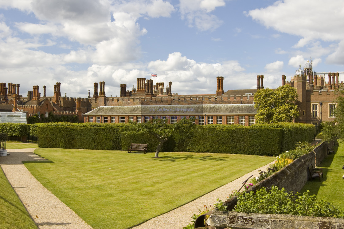 "Hampton Court Palace, London" stock image