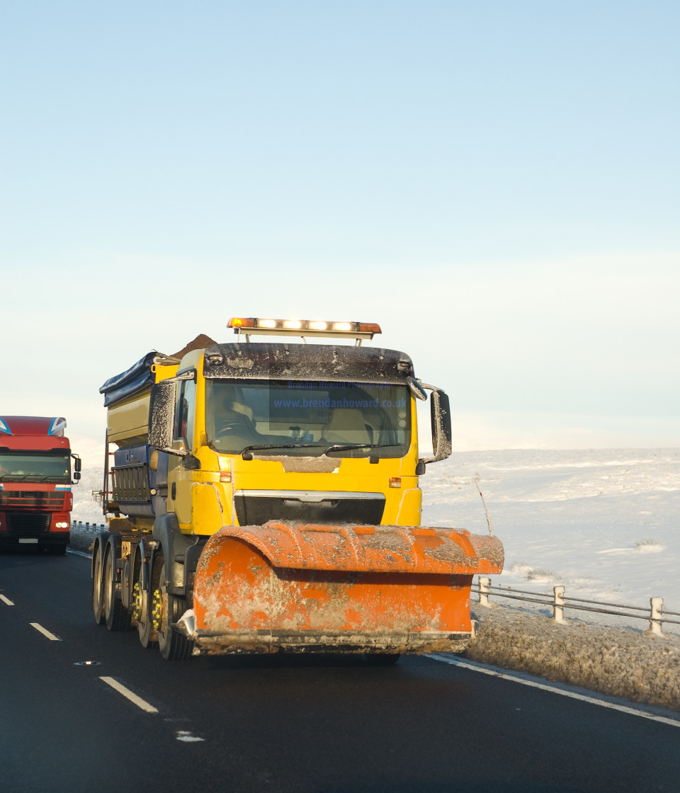 "Snow Plough" stock image