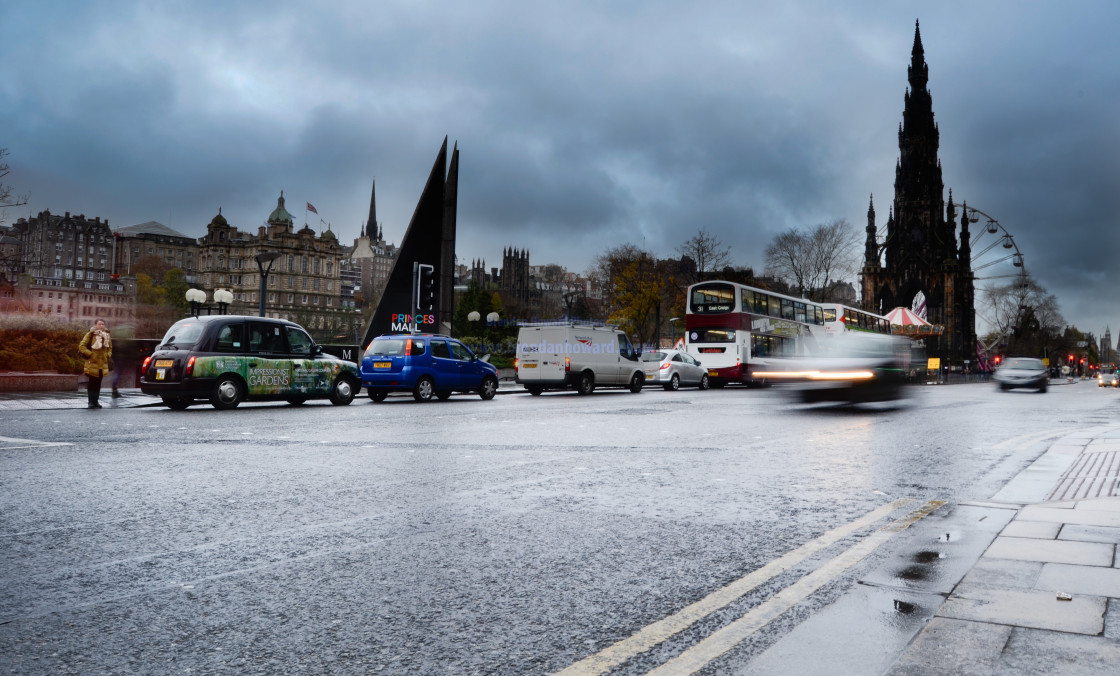 "Princes Street, Edinburgh" stock image