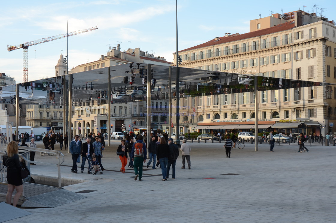 "Port Vieux Pavilion, Marseille" stock image