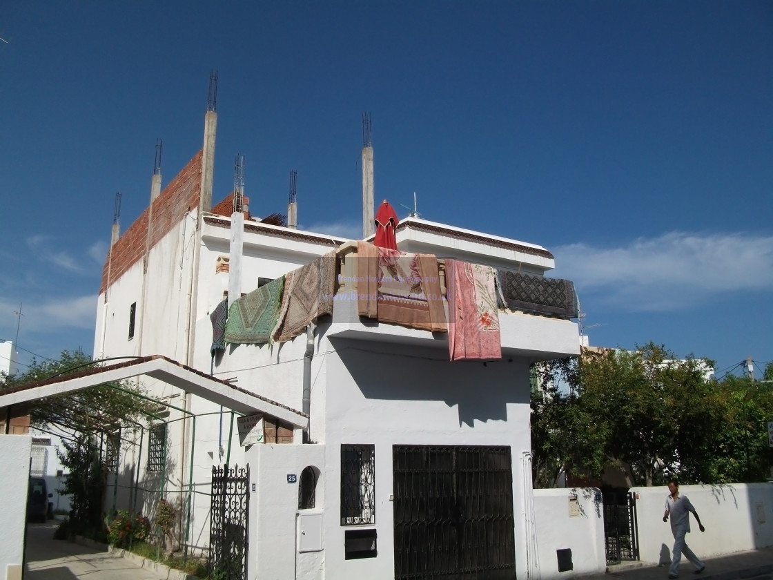 "Residential Building in Hammamet, Tunisia" stock image