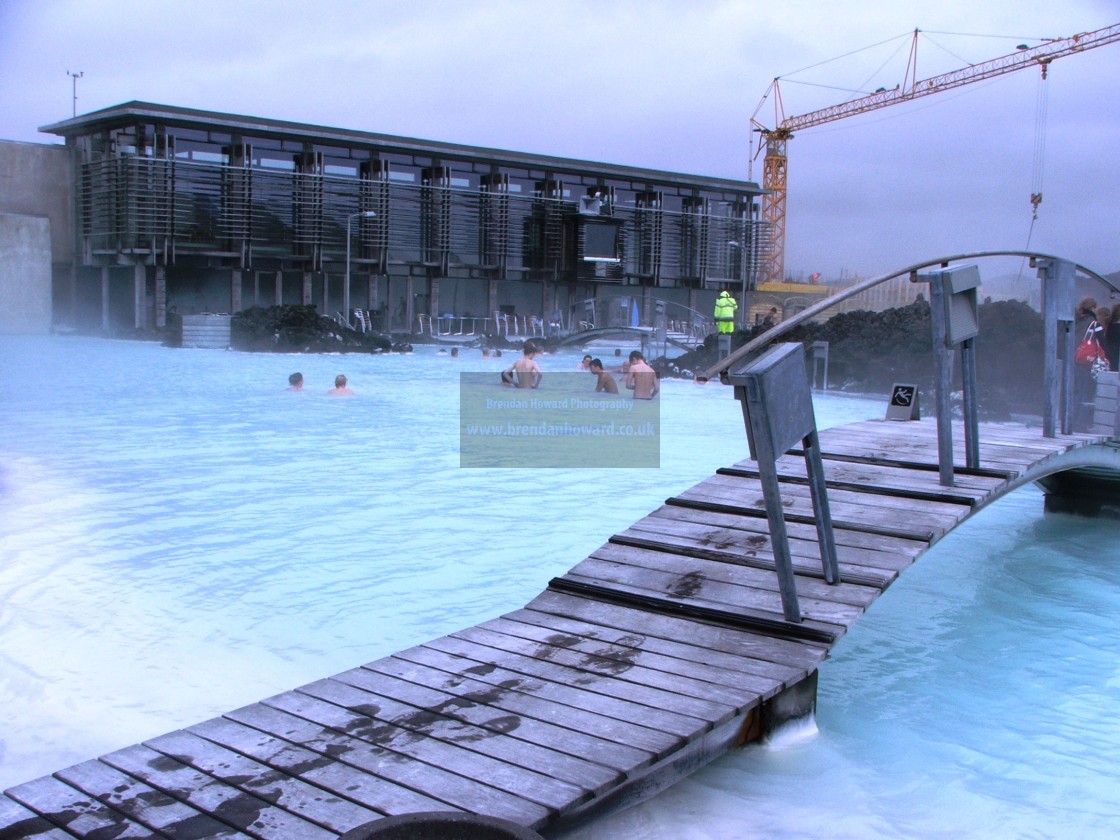 "Blue Lagoon, Iceland" stock image