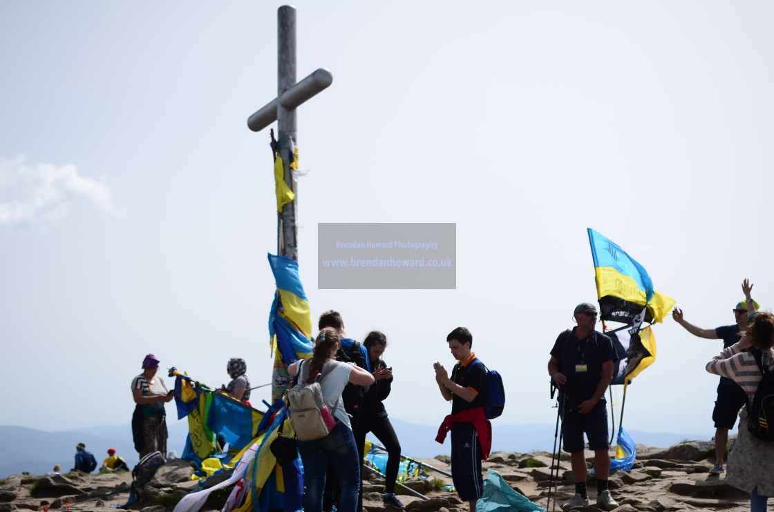 "Hoverla, Ukraine" stock image