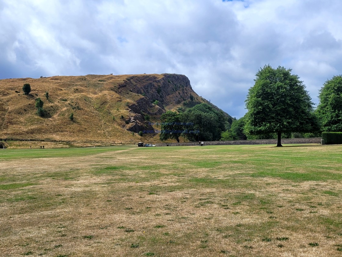 "Holyrood Park" stock image