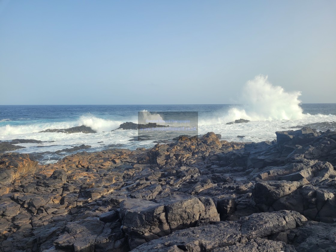 "Gran Canaria Waves" stock image