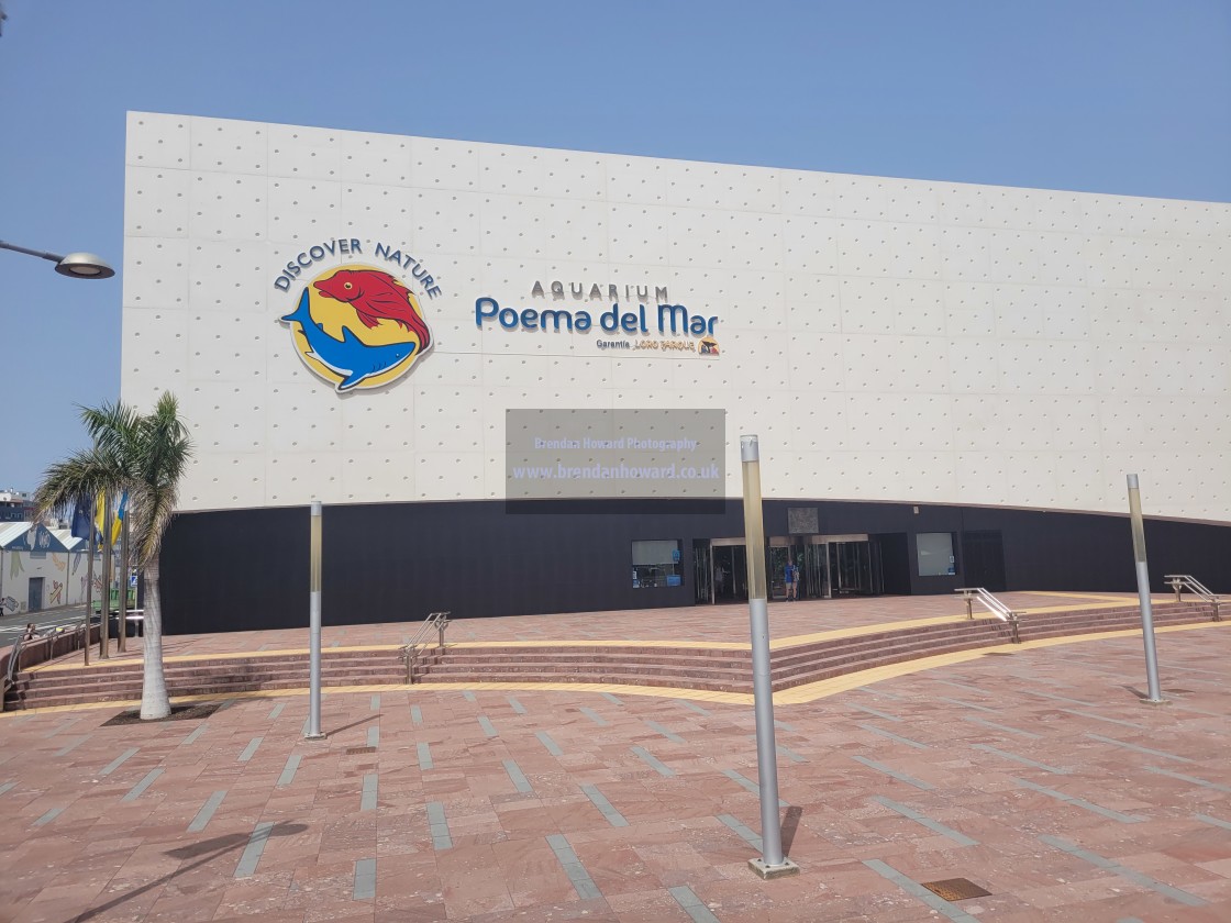 "Poema del Mar Aquarium in Las Palmas de Gran Canaria" stock image