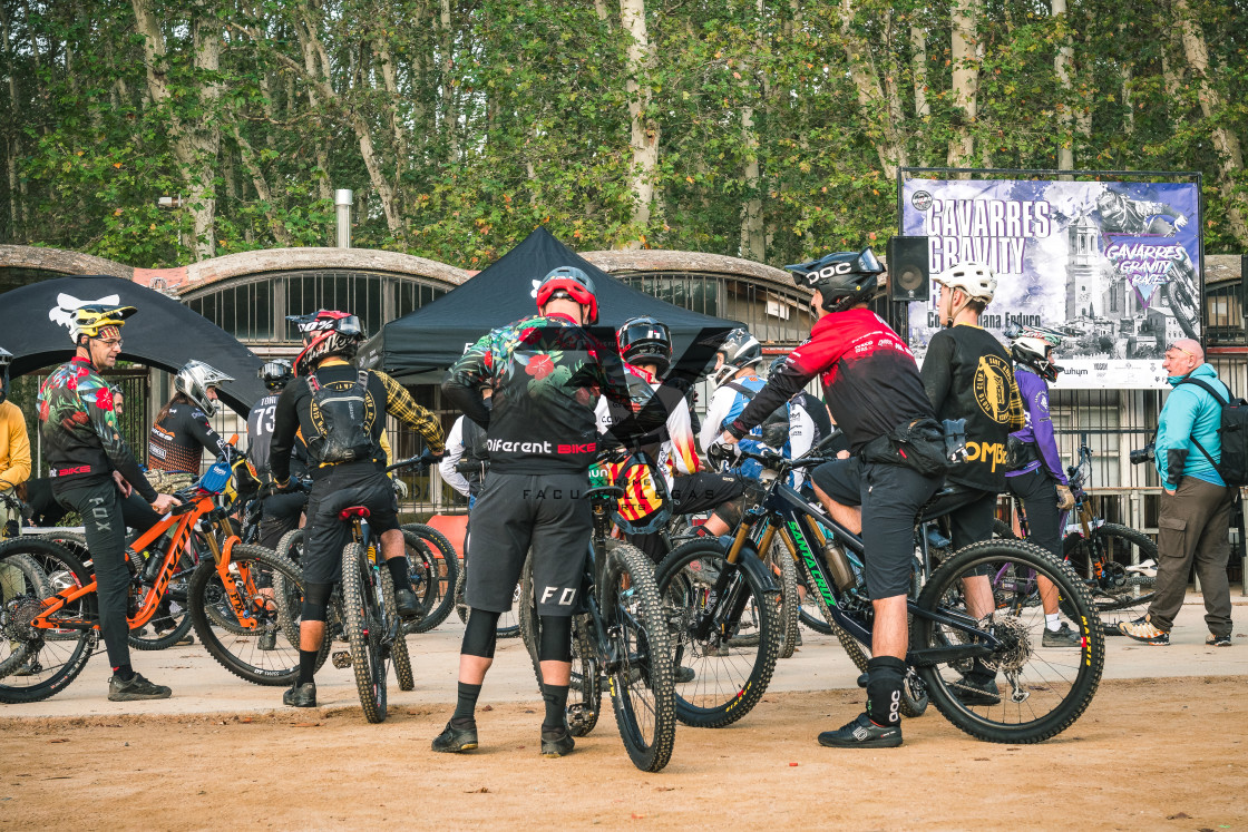 "Enduro Girona 2023" stock image