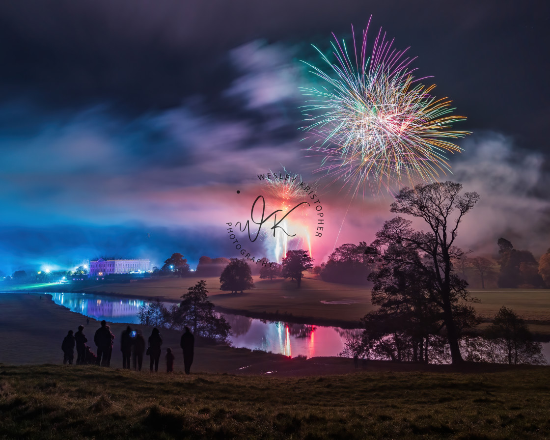 "Remember Remember Chatsworth 5th November" stock image