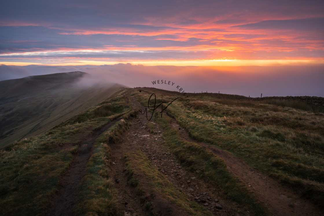 "Mystic Ridge" stock image