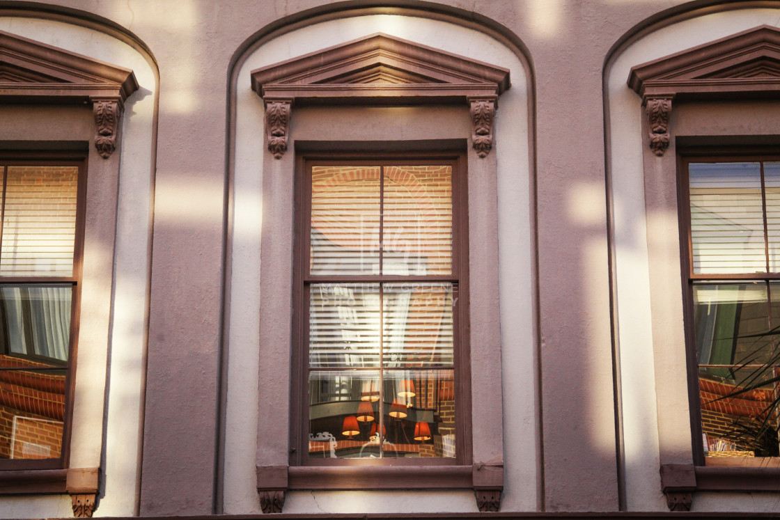 "Charleston Windows VI" stock image