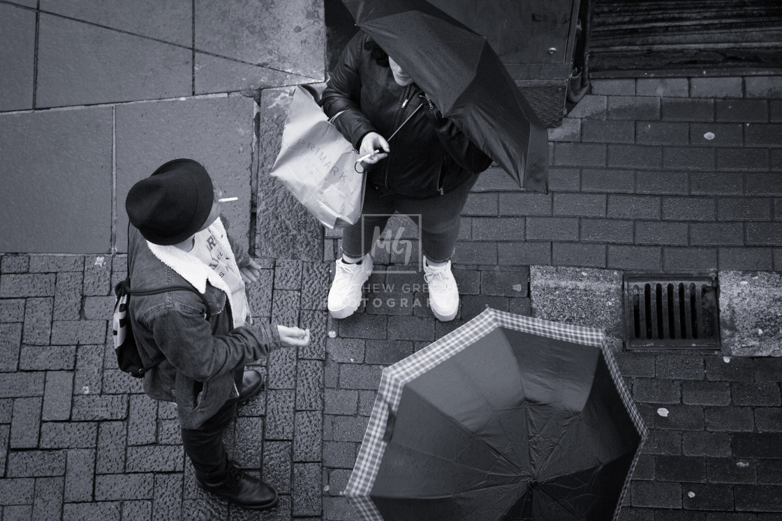 "Derry Street Scene" stock image