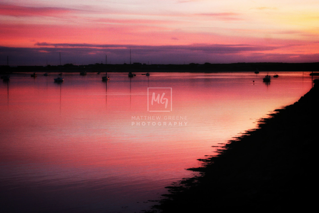 "Pink Passage" stock image