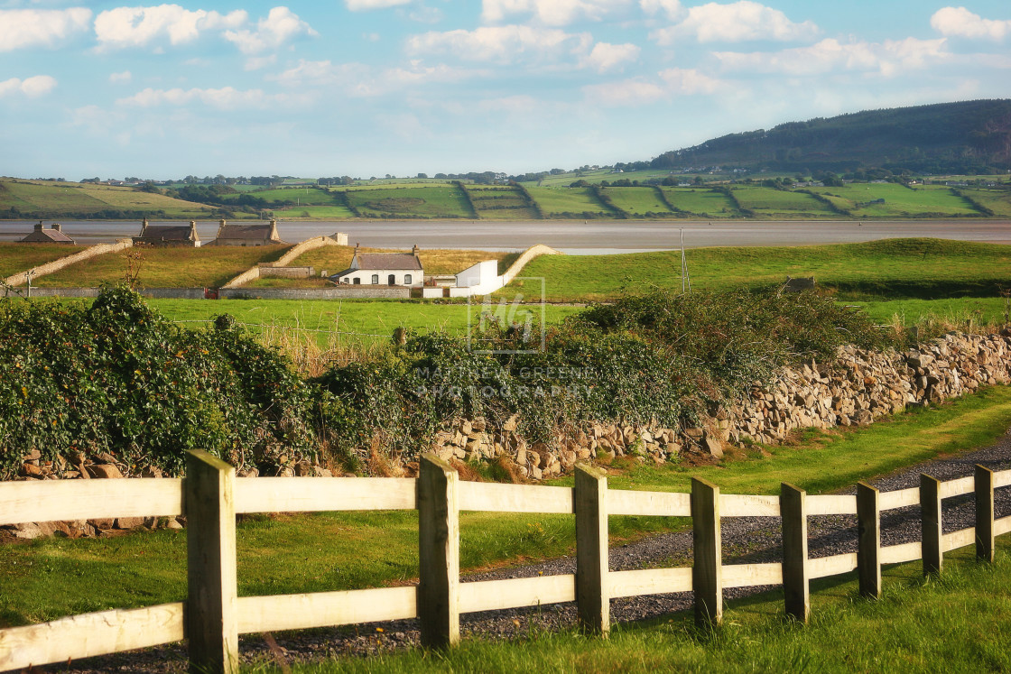 "Sligo Farmland" stock image