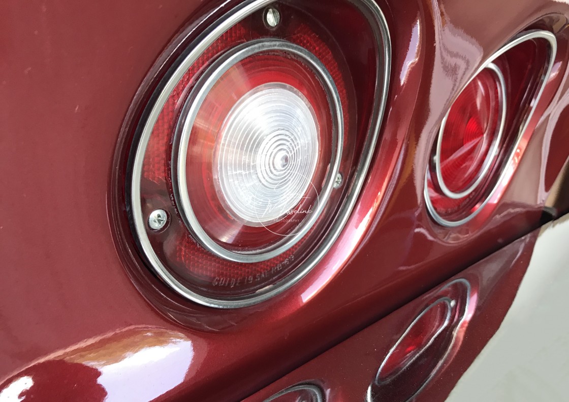 "1969 Corvette Tail Lights" stock image