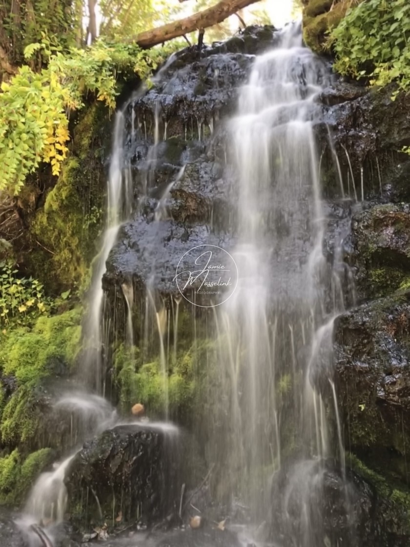 "Pole Creek Falls, Tabernash, Colorado" stock image