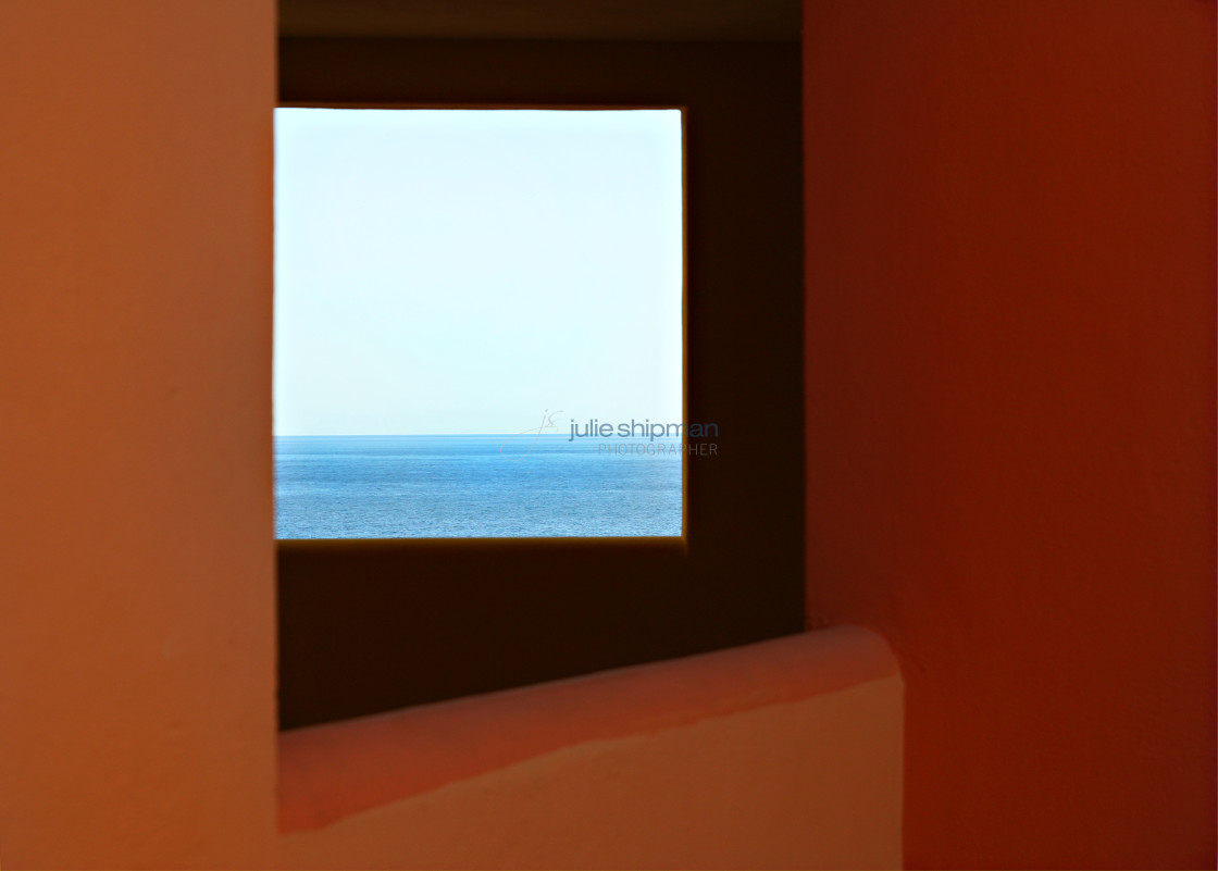 "Window on the Sea" stock image