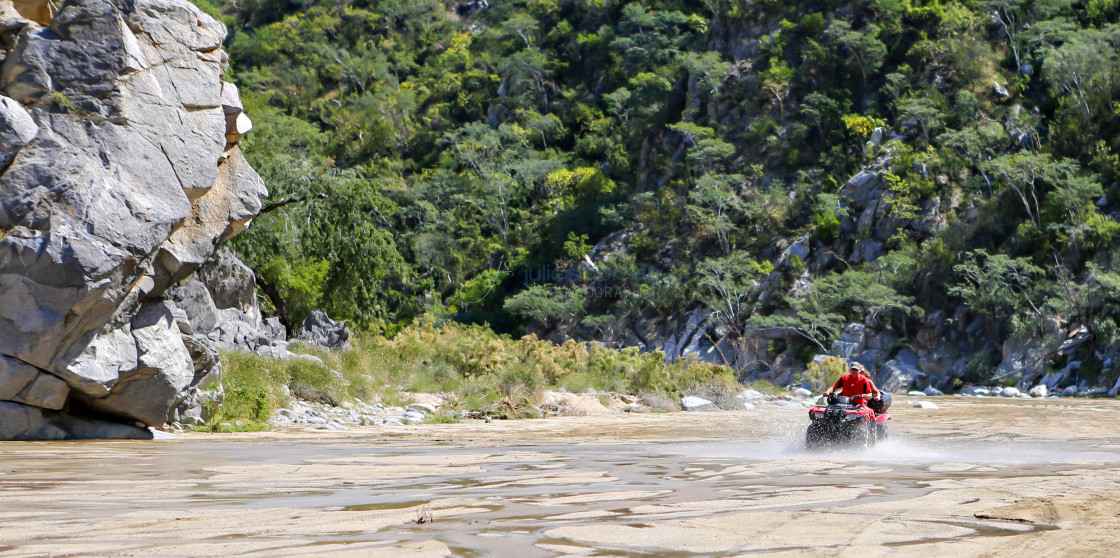 "Arroyo Ride" stock image