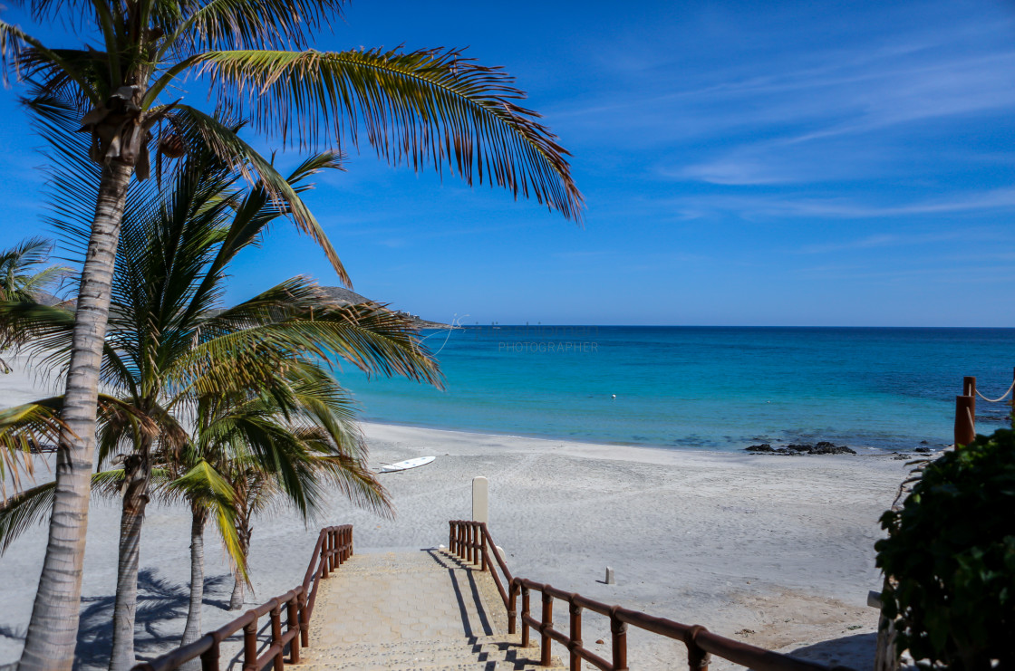 "Bahia de Muertos" stock image