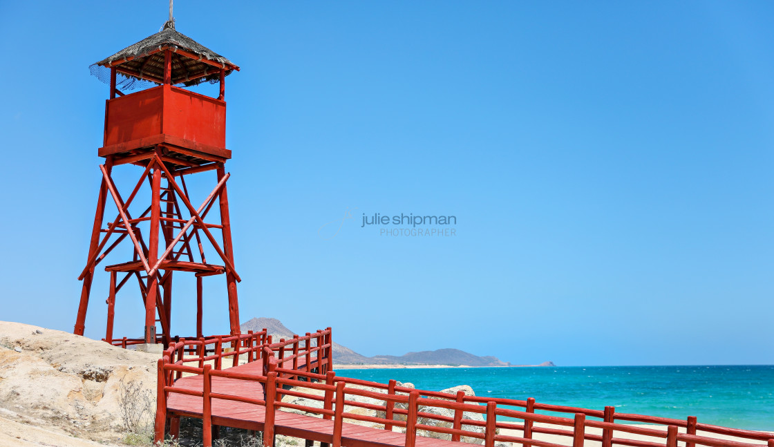 "Red Tower" stock image