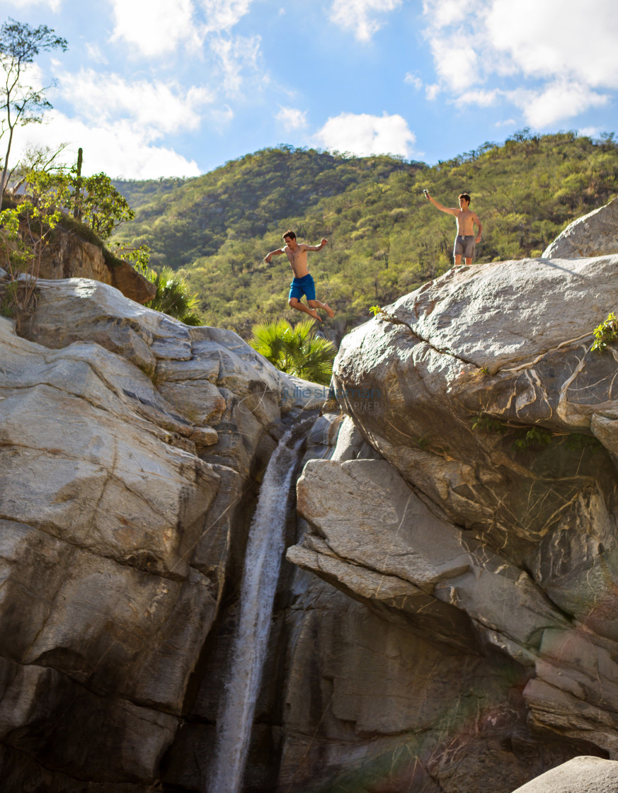 "jump" stock image