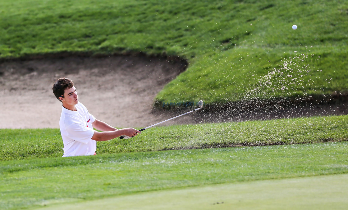 "Sand Trap" stock image