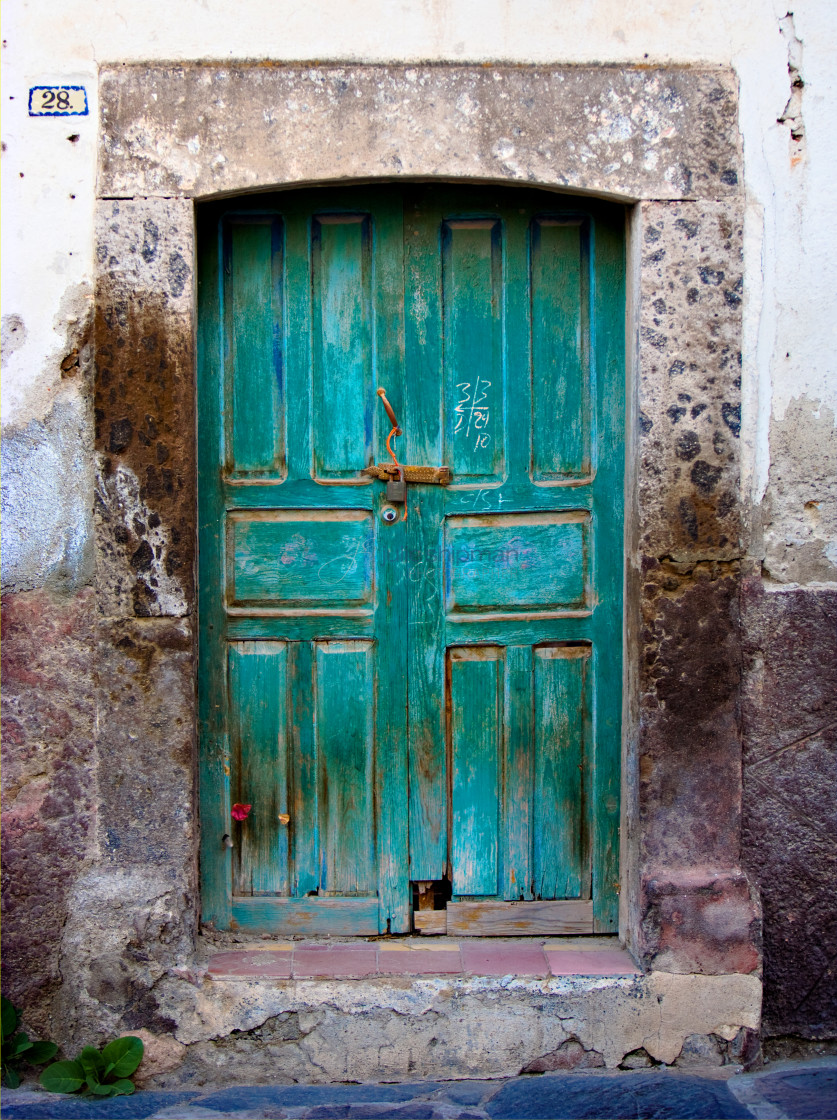 "Mexican Door" stock image