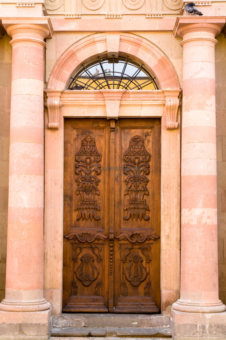 "Mexican Door" stock image