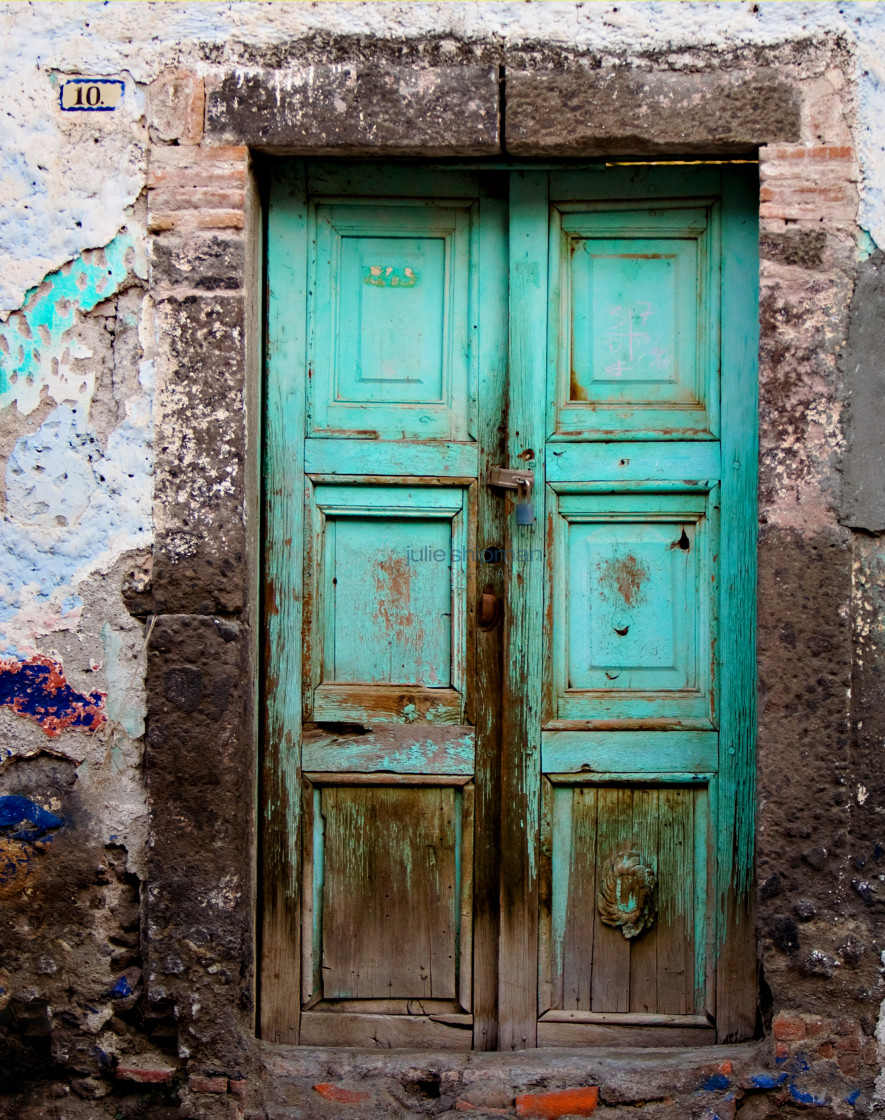 "Mexican Door" stock image