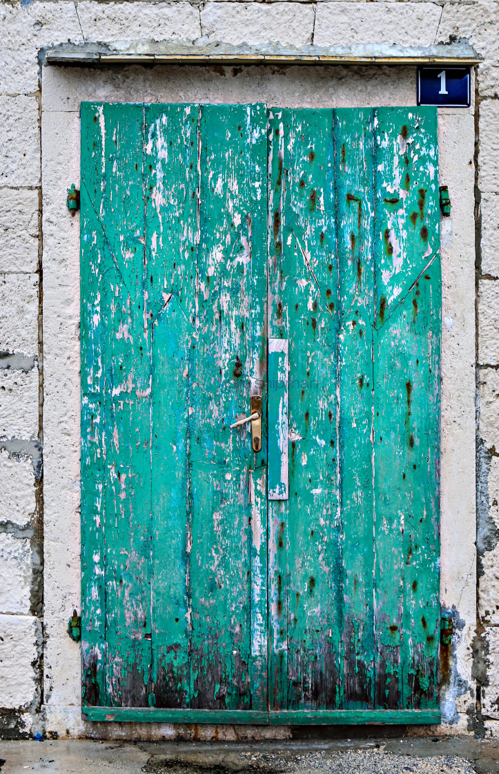 "Mexican Door" stock image